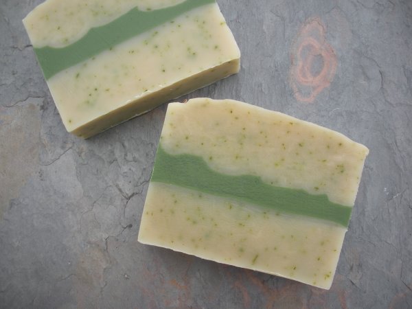 Rosemary Peppermint All Vegetable Oil Soap - Click to Enlarge Photo